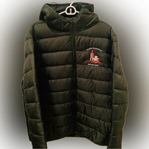 H&M Dark Green Puffer Jacket